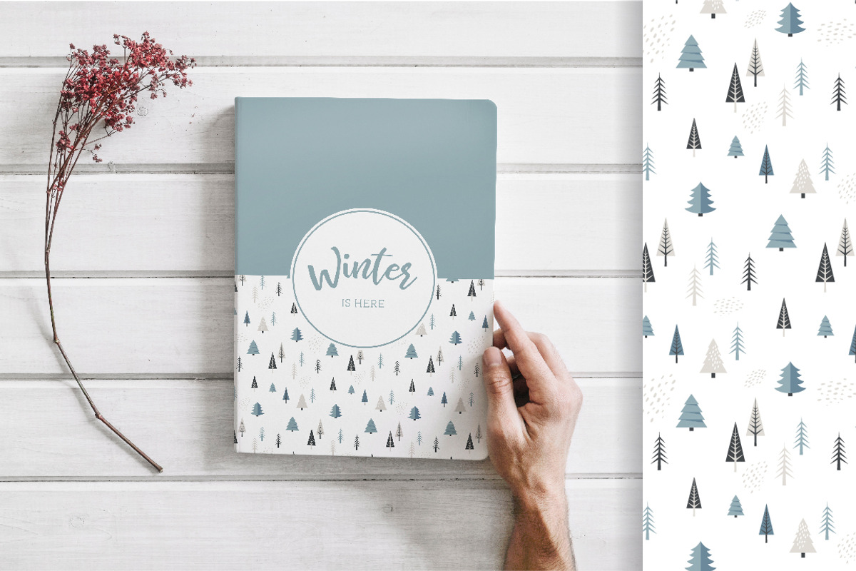 Cosy Winter Patterns, a Decorative Illustration by jenny lipets (Photo 3 of 7)