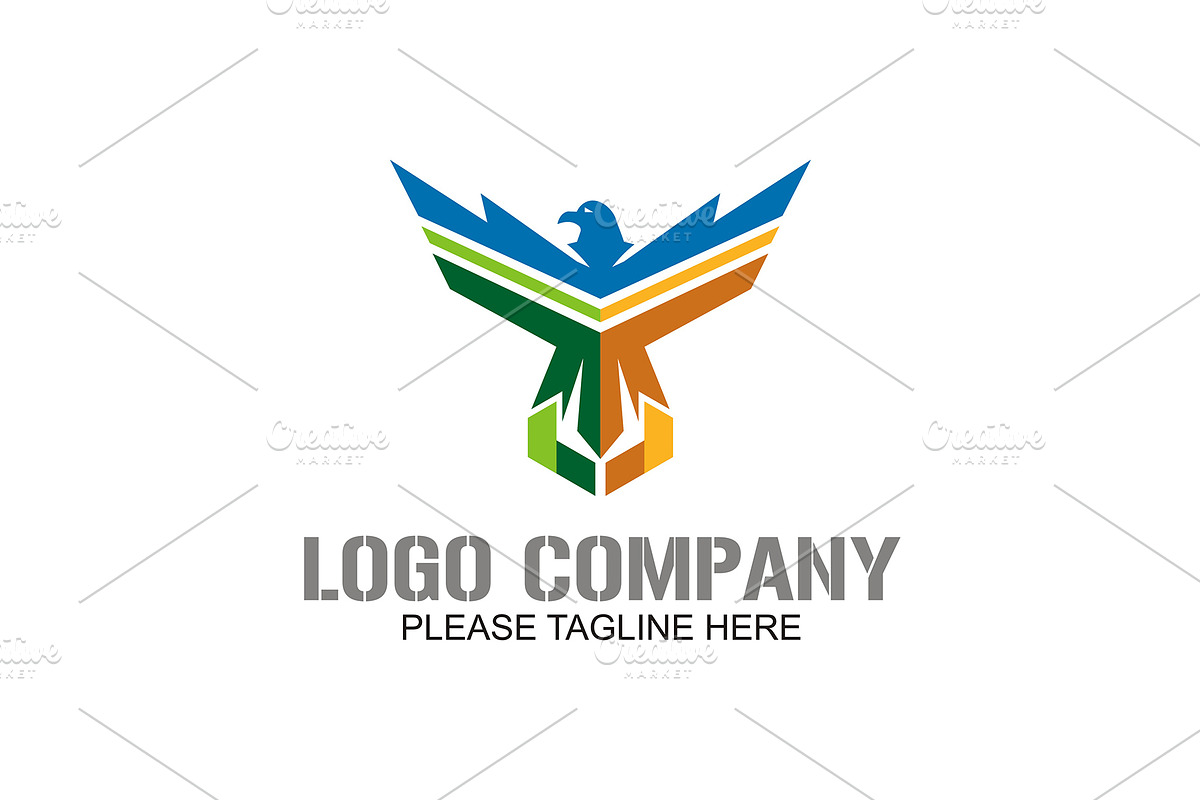 20 Logo Eagle Templates Bundle, a Branding & Logo Template by Friendesigns (Photo 12 of 21)