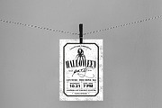 2 Vintage Halloween flyer templates, a Flyer Template by Marie T (Thumbnail 5 of 7)