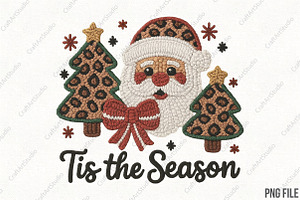Tis the Season Christmas Tree PNG, an Illustration by CraftArtStudio