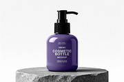 Stubby Shower Gel Bottle Mockup, a Packaging Mockup by Design Squad (Thumbnail 2 of 4)