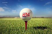 Golf Ball & Accessories Mockup Set, a Merchandise Mockup by creatsy5 (Thumbnail 11 of 17)