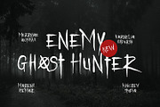 Thedemit - Horror Font Typeface, a Blackletter Font by Kincrev Studio (Thumbnail 7 of 7)