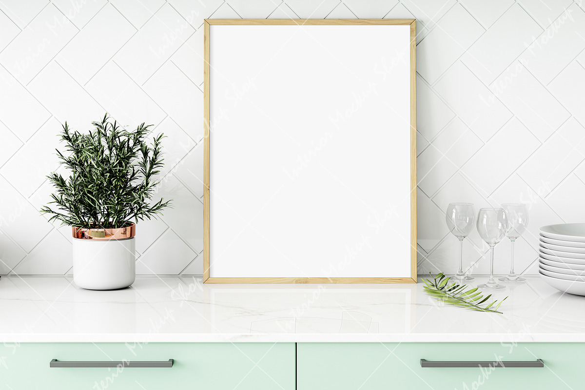 Frame Mockup Kitchen - 813, a Print Template by Mockup Shop (Photo 2 of 3)