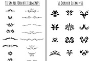 85 Flourishes- Clip Art Mega Pack, a Decorative Illustration by The Digital Download Shop (Thumbnail 3 of 4)