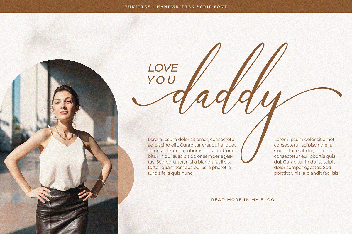Funittey – Classy Script, a Script Font by gracetype_studio (Photo 5 of 13)