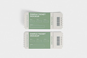 Event Tickets Mockup, an Advertising Mockup by tiyasprabawa (Thumbnail 4 of 5)