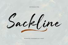 Sackline – Modern Handbrush Font