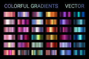 NEW COLORFUL GRADIENTS VECTOR .EPS