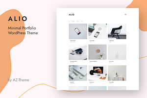 Alio - Minimal Portfolio Theme, a WordPress Template by AZ-Theme
