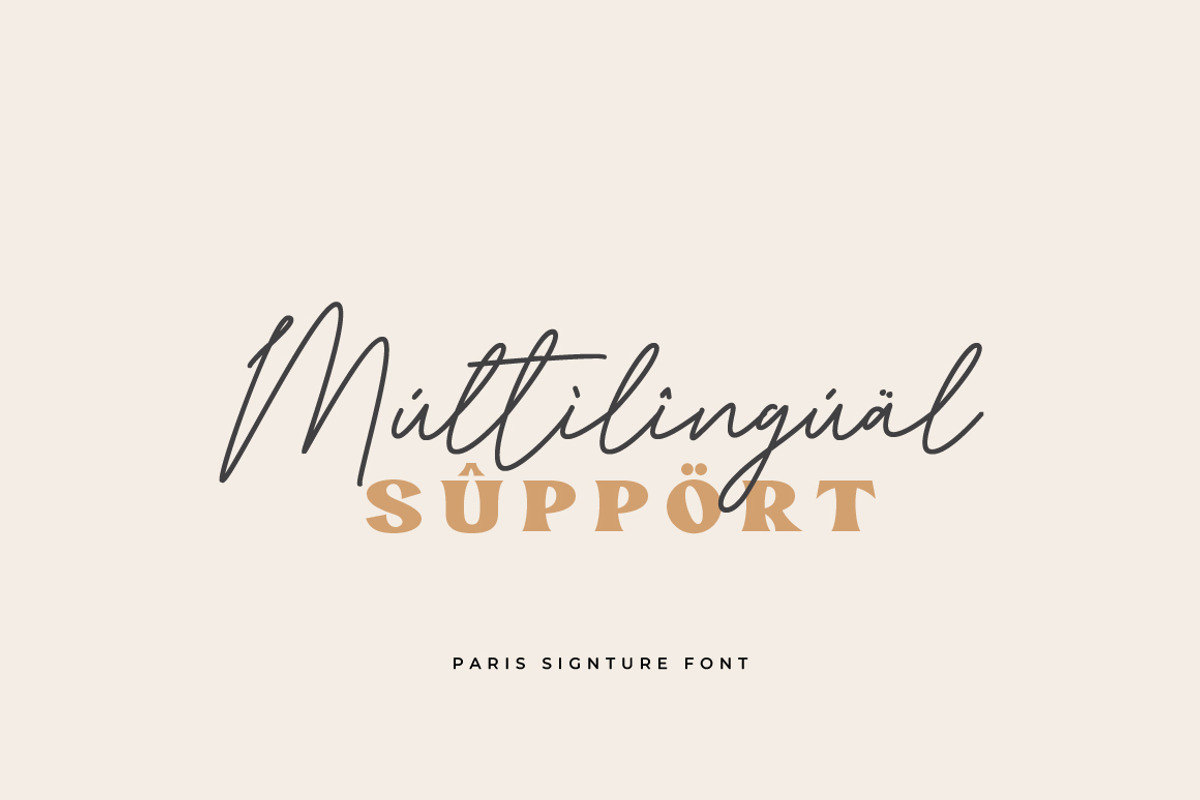 Paris Signature - Luxury Font Duo, a Serif Font by Typebae (Photo 11 of 11)