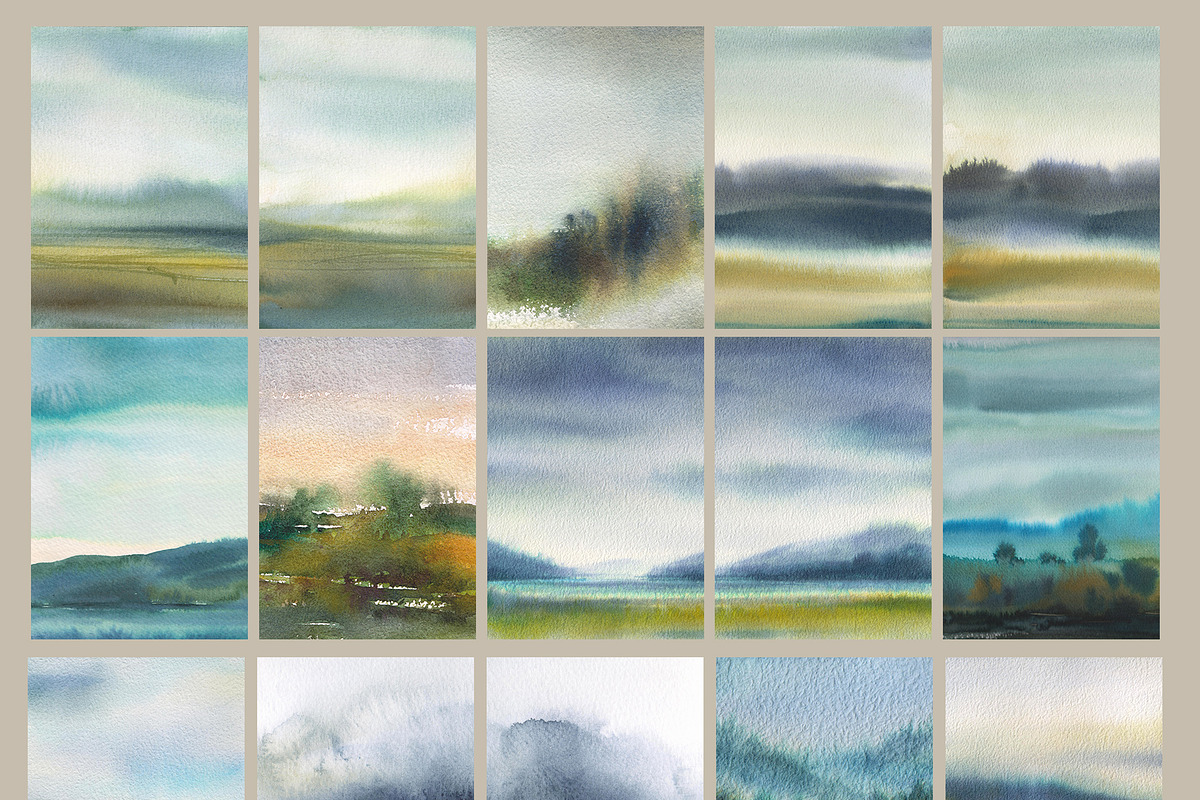 Abstract minimal summer backgrounds, a Background Graphic by Vero Arts (Photo 3 of 10)