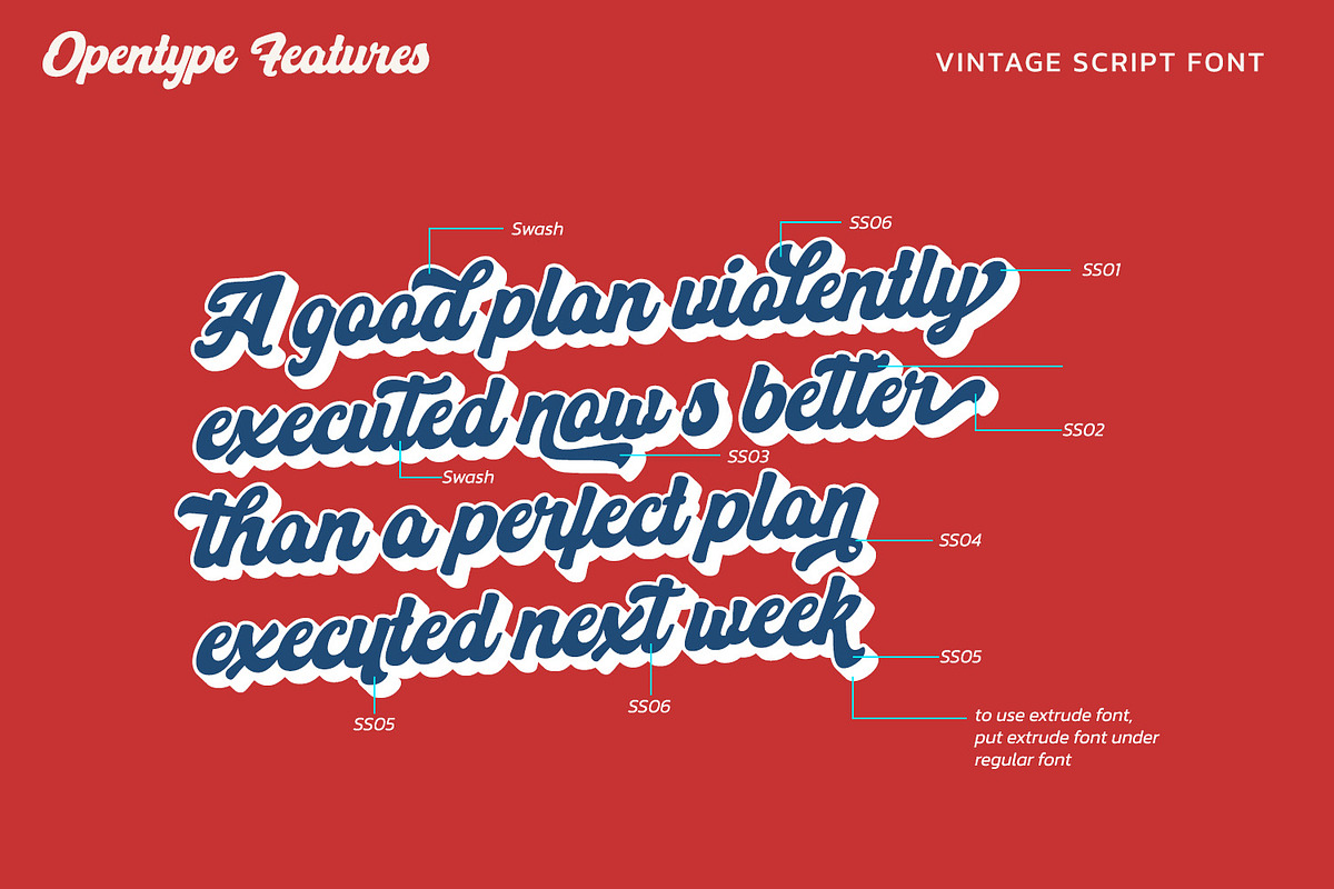 Hello Youthen, a Script Font by Vintage Division (Photo 8 of 10)