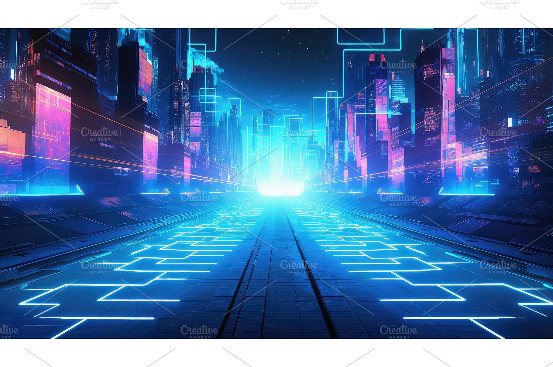 online cyber digital background ai, a Technology Photo by pikepicture