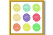 Set of Vector Colorful Banners, a Decorative Illustration by FineArtStudio (Thumbnail 3 of 3)