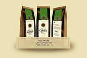 THE ULTIMATE PRODUCT PACKAGE LABEL, a Merchandise Mockup by Vova (Thumbnail 2 of 6)