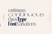 Cobya - Variable Weight Typeface, a Font by creativemedialab (Thumbnail 9 of 13)