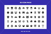 Tropical icons, an Outline Icon by Wencory (Thumbnail 1 of 2)