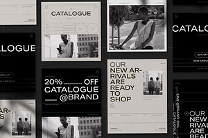 Elegant & Minimal Social Media Set, a Templates & Theme by wavebreak