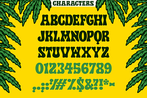 Happy Hemp Font