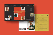 Design Portfolio Presentation, a Presentation Template by Creatiya Type (Thumbnail 5 of 10)