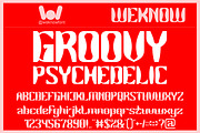 Right On font, a Sans Serif Font by weknow (Thumbnail 3 of 8)