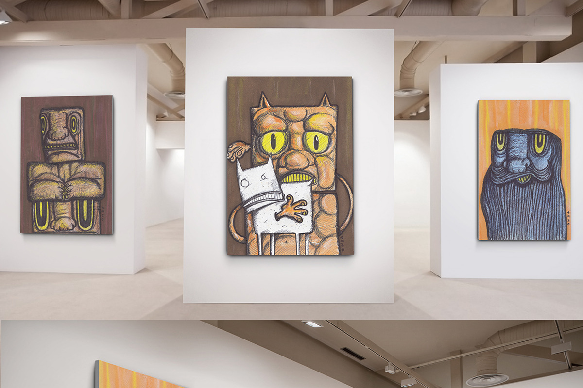 4 Handmade Illustrations, an Illustration by DesignSomething (Photo 5 of 5)