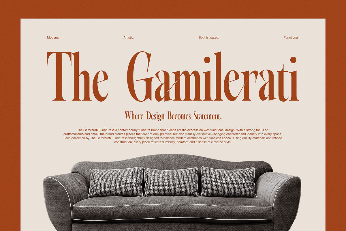 Karisma Elegant Serif Font, a Serif Font by Perfectype (Photo 6 of 8)