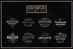 Handmade Logo Template (Vol. 1)