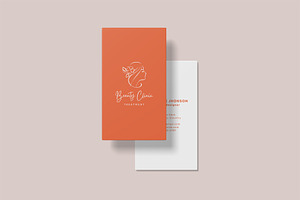 Vertical Business Card Mockup Bundle