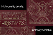 Christmas Sermon Series Pack, a Presentation Template by Doxology Creative (Thumbnail 4 of 7)