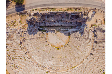 Ruins of the ancient Lycian city, an Architecture Photo by Elizaveta Galitskaya