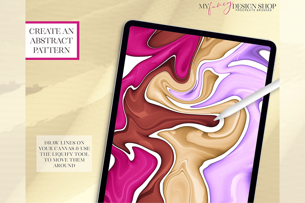 Holographic Procreate Brushes, a Brush Add-On by My Fancy Design Shop (Photo 5 of 8)