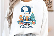 Santa Claus Second Christmas PNG, an Illustration by Craft Nest (Thumbnail 2 of 6)