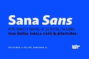 Sana Sans, a Sans Serif Font by Latinotype (Thumbnail 1 of 5)