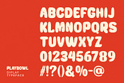 Playbowl, a Symbol Font by Nathatype (Thumbnail 6 of 10)