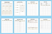 2024-2025 That Girl Planner Canva, a Stationery Template by Designmela01 (Thumbnail 6 of 8)