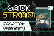 Detailed Artdeco Font, a Sans Serif Font by 177Studio (Thumbnail 6 of 8)