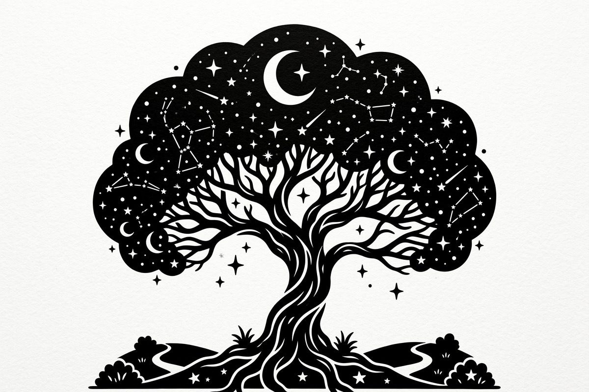Elegant dream tree silhouette design, a Healthcare Illustration by Amazin_art (Photo 43 of 43)