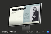 UVERA - Brand Guideline Powerpoint, a Social Media Template by Studio Manuals (Thumbnail 3 of 8)