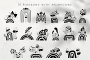 Mystical Mushrooms - graphic kit, an Animal Illustration by My Space Garden (Thumbnail 5 of 17)