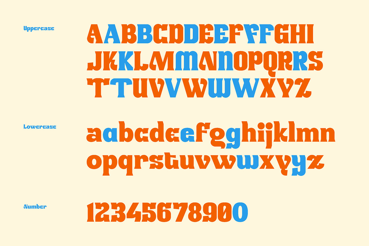 AO Gloria - Display Font, a Font by OwunStudio (Photo 11 of 21)