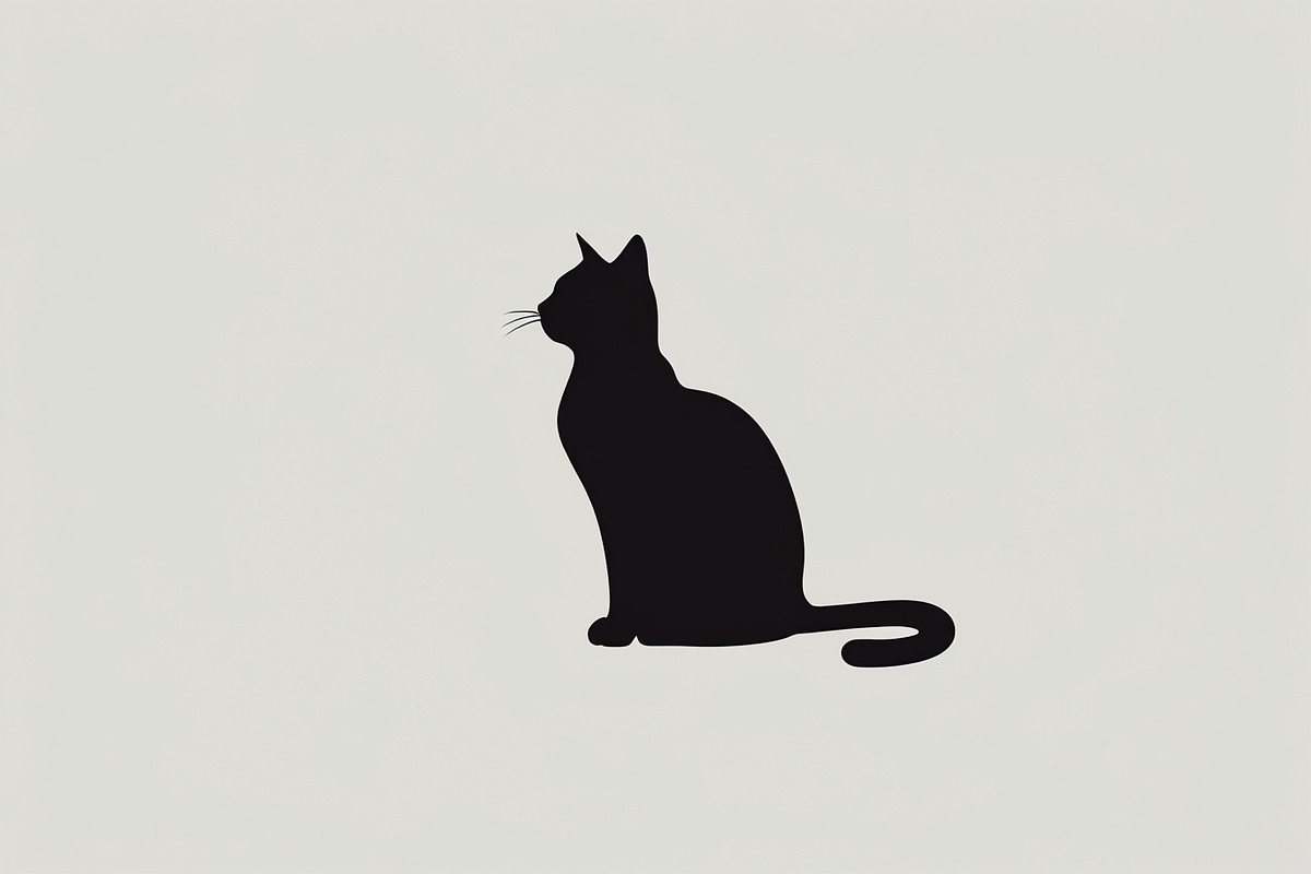 Whiskered Elegance – Cat Set, an Illustration by Creativeshirt (Photo 7 of 7)