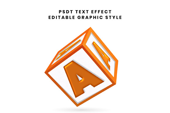 Toy Block Letter Text Effect preview 2