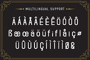 Rolando Vintage Font, a Symbol Font by Tosca Digital (Thumbnail 4 of 6)