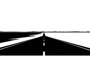 Desert Highway Silhouette Set, an Illustration by musafir_fashion (Thumbnail 11 of 16)