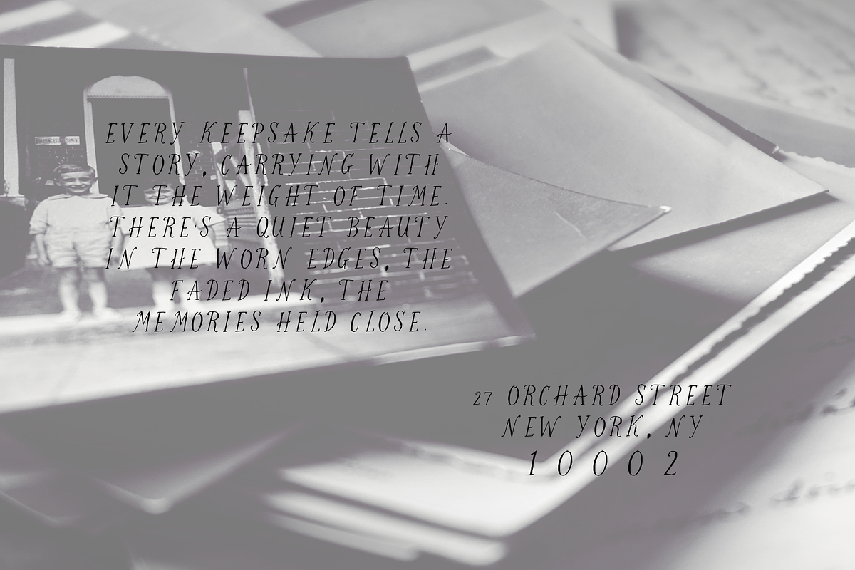 Keepsake Serif, a Font by Honey Lust Co. Shop (Photo 2 of 3)