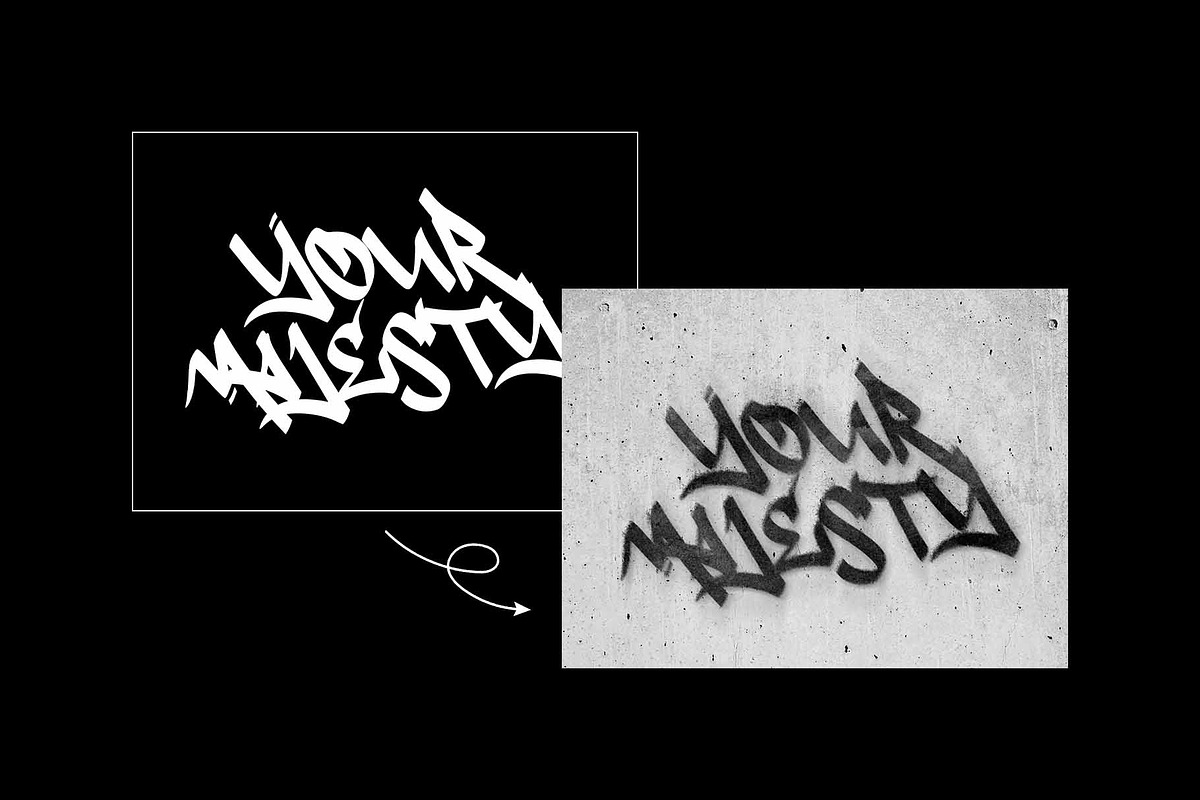 Graffiti Spray Paint Wall Effect, a Layer Style Add-On by Opaq Studio (Photo 2 of 4)