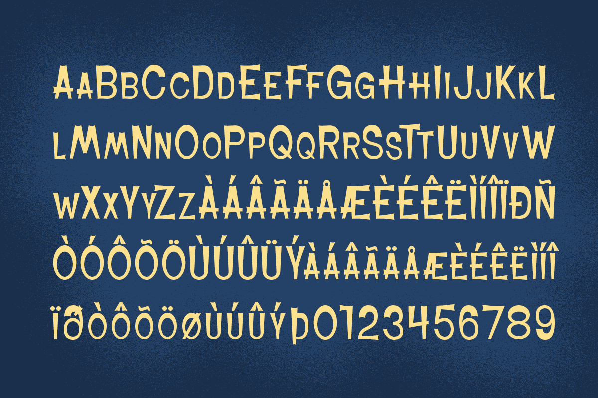 Scary Grave - Spooky Halloween Font, a Handwritten Font by Pandeka Studio (Photo 9 of 9)