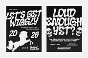 Wiggly Club Font, a Handwritten Font by Sekyra Lab (Thumbnail 8 of 11)